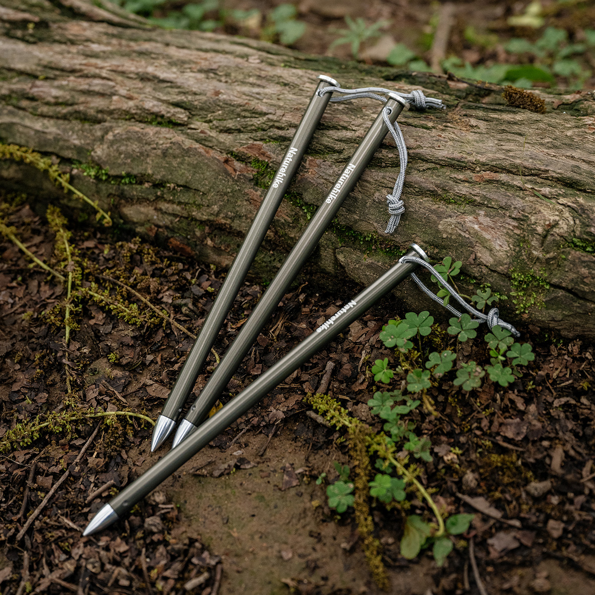 Naturehike stanové kolíky do tvrdého terénu 18 cm (hřebík) – 10,5 g/ks